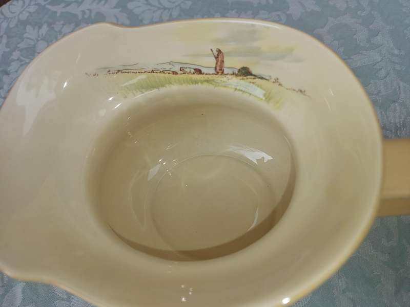RARE ROYAL DOULTON SERIESWARE JUG - COTSWOLD SHEPHERD D5561 SOLD AS IS
