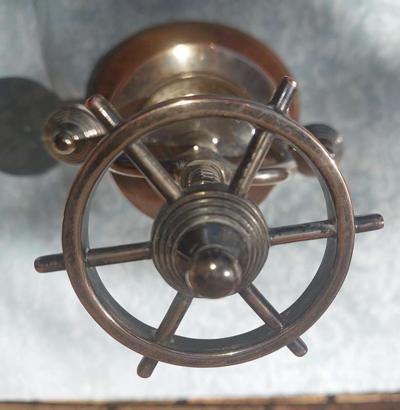A VINTAGE FRENCH DUCK AND LOBSTER PRESS SILVER PLATED WITH WOODEN BASE SOLD AS IS