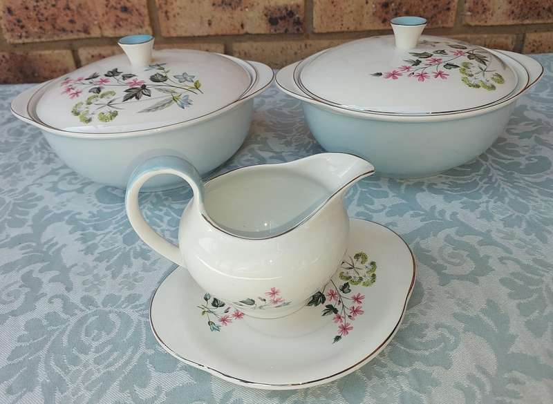 A COLLECTION OF RARE BURLEIGH WARE CROCKERY