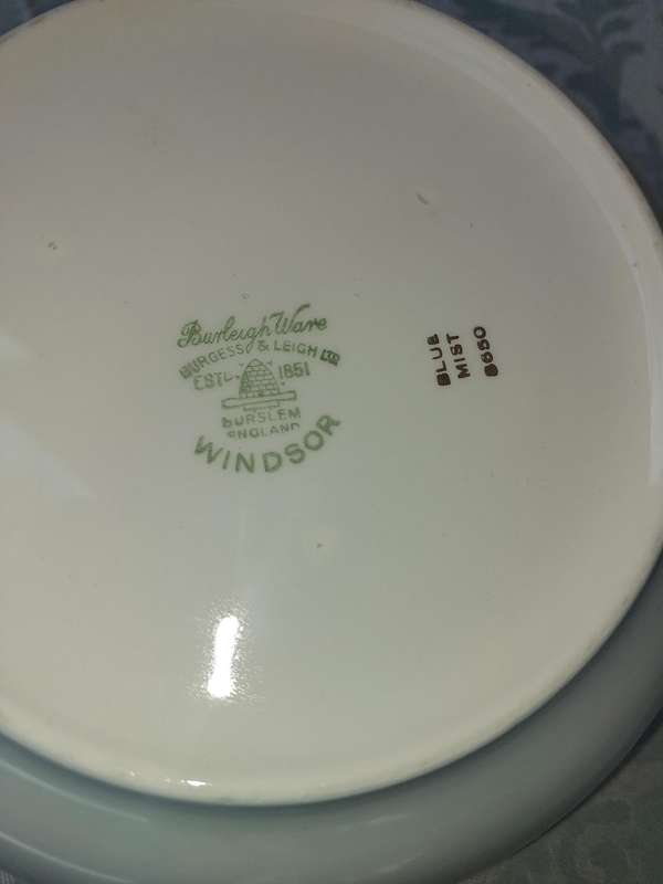 A COLLECTION OF RARE BURLEIGH WARE CROCKERY