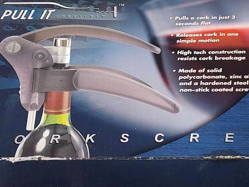 A PULL IT CORKSCREW SOLD AS IS