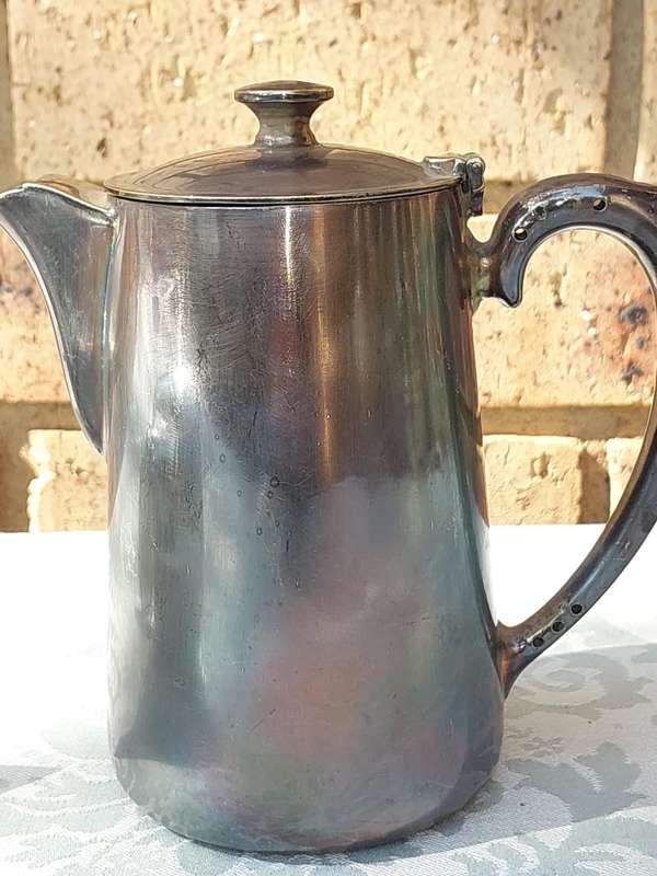TWO ANTIQUE SOUTH AFRICAN RAILWAYS SERVING JUGS SOLD AS IS