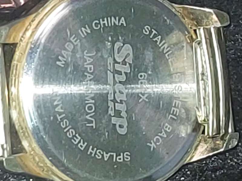 A COLLECTION OF COSTUME WATCHES SOLD AS IS NOT TESTED