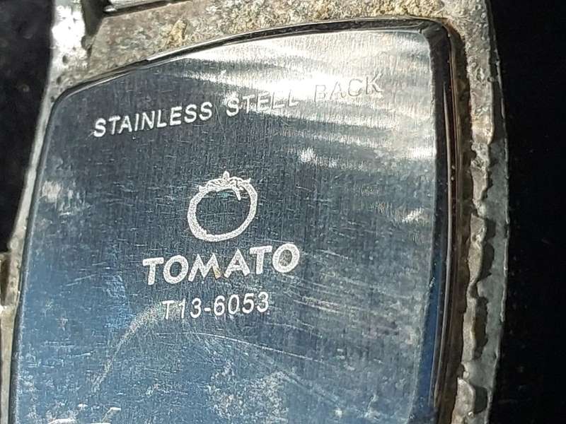 A USED TAMATO WRIST WATCH STAINLESS STEEL SOLD AS IS NOT TESTED