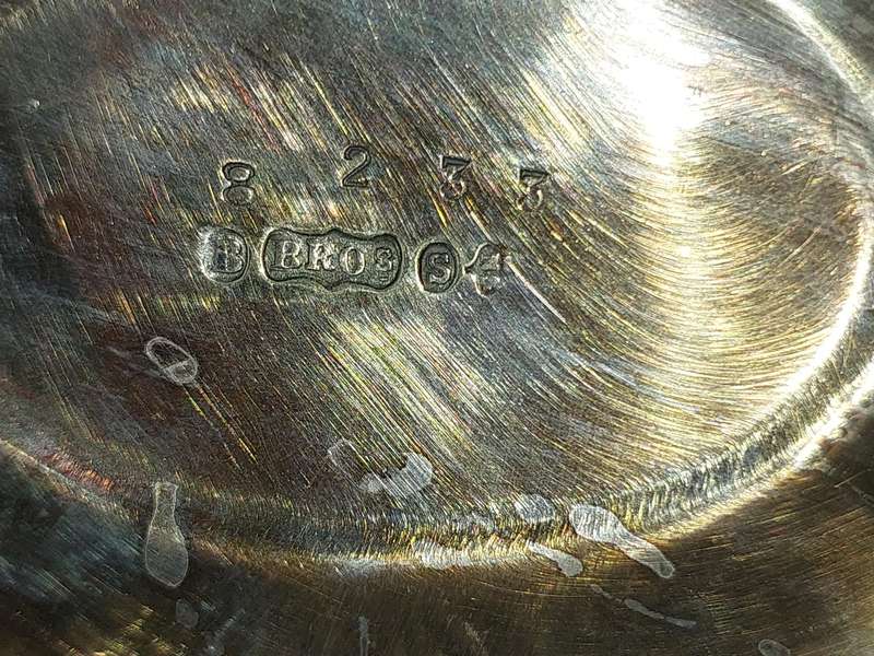 A VICTORIAN SILVER PLATED EPNS WEDDING BASKET TRAY SOLD AS IS
