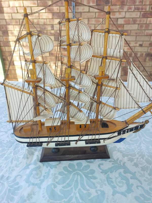 Wooden Handcrafted Model ship  House Decoration Gift  Fully assembled model ships  Wooden Ship sold