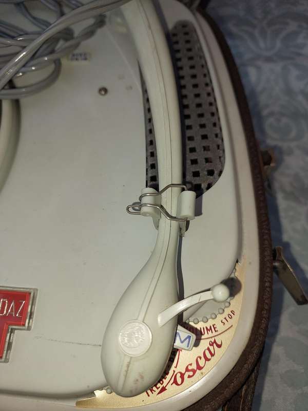 A vintage Teppaz - Oscar - Turntable sold as is not tested