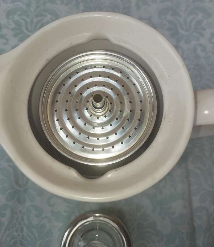 Noritake Blue Haven 9004 Coffee Percolator in great condition  sold as is