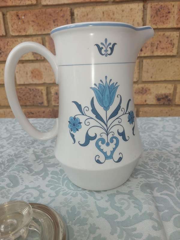 Noritake Blue Haven 9004 Coffee Percolator in great condition  sold as is