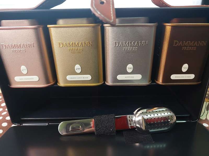 A rare DAMMANN Frères' tea collection as is