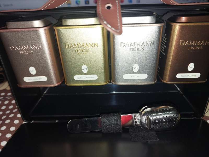 A rare DAMMANN Frères' tea collection as is