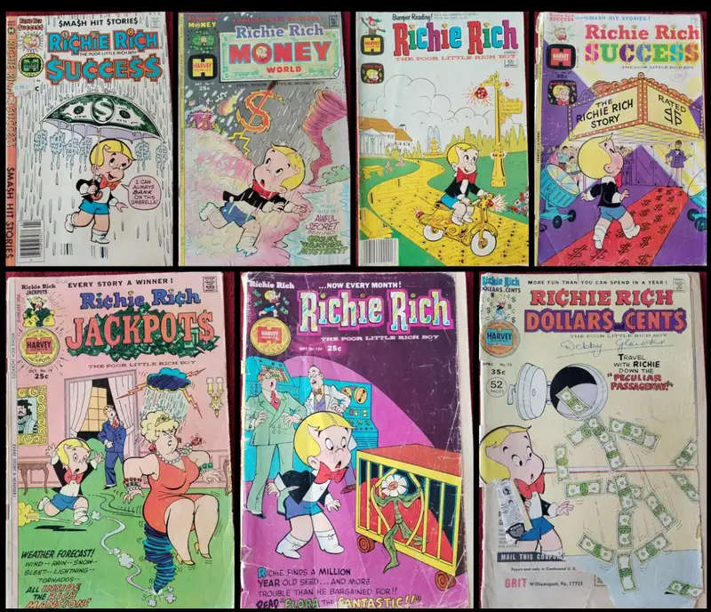 Collection of 39 Vintage Humour Comic Books