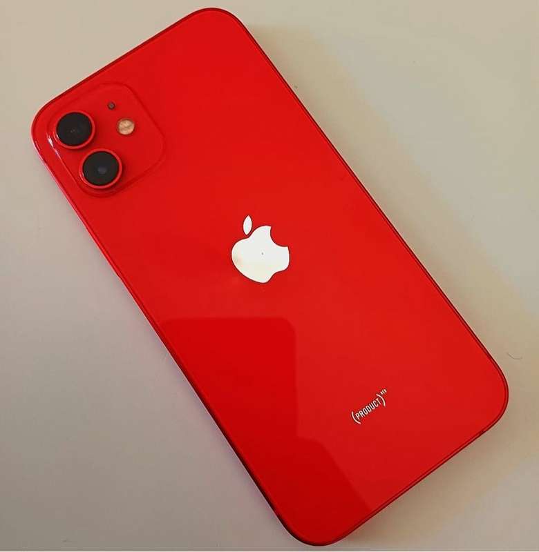 iPhone 12 (Red -Limited edition ) 128. Comes with a back cover .