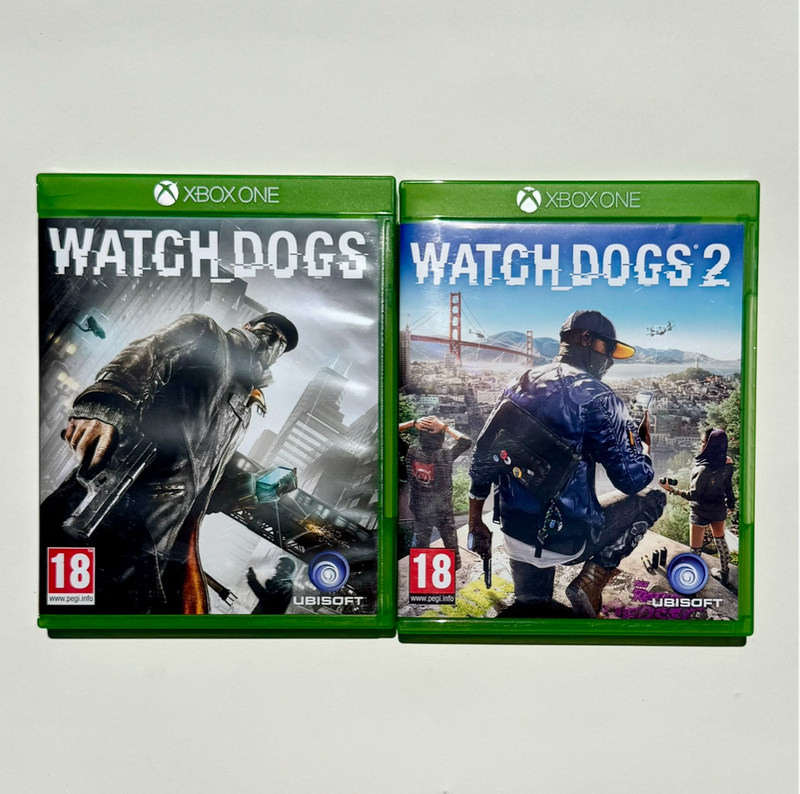 XBOX ONE - WATCHDOGS & WATCHDOGS 2