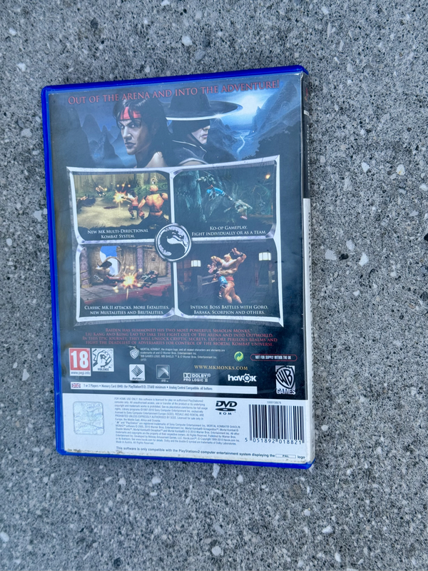 Mortal Kombat Shaolin Monks - PlayStation 2 / PS2