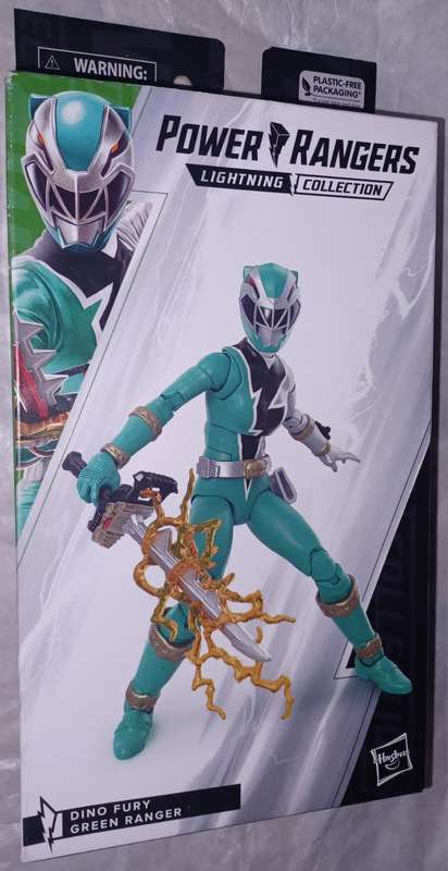 Power Rangers Lightning Collection Dino Fury Green Ranger 6-inch Scale Action Figure - 2023
