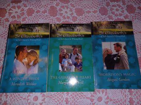 A Winter Bride M Webber ,The Guardian Heart M O'Neill,Morrisons Magic A Gordon