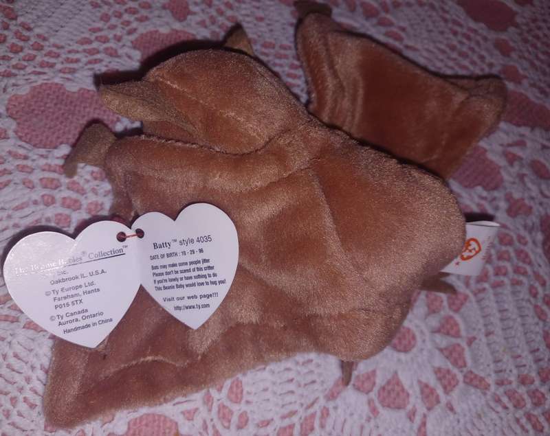 Bat beanie Baby