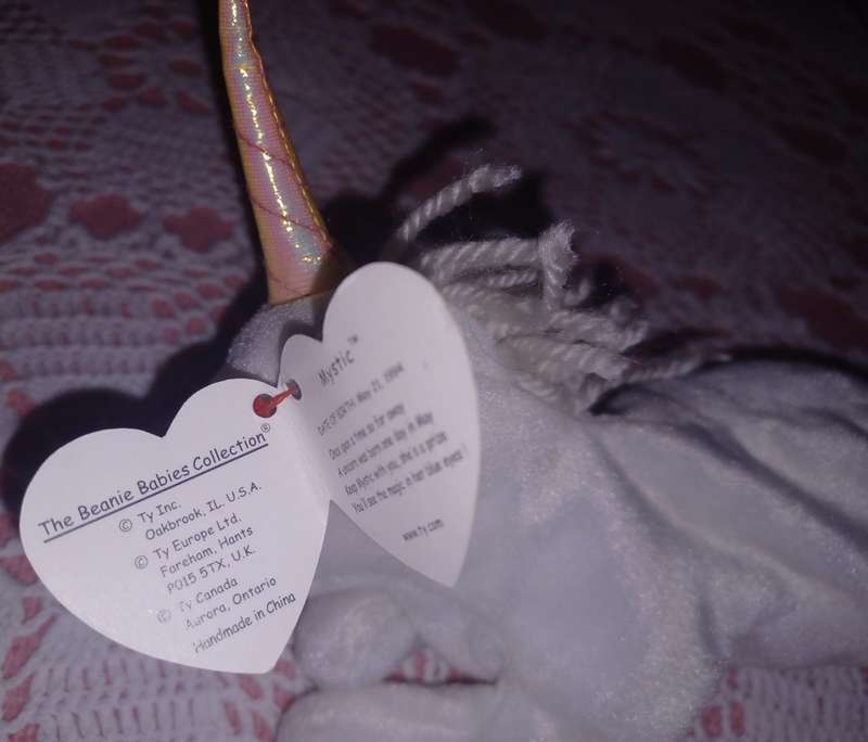 Unicorn Beanie baby