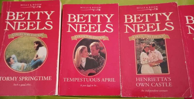Henrietta's Castle, Tempestuous April, Hannah, Stormy Springtime by Betty Neels