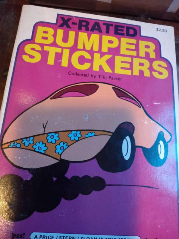 X Rated Bumper Stickers Tiki Parker