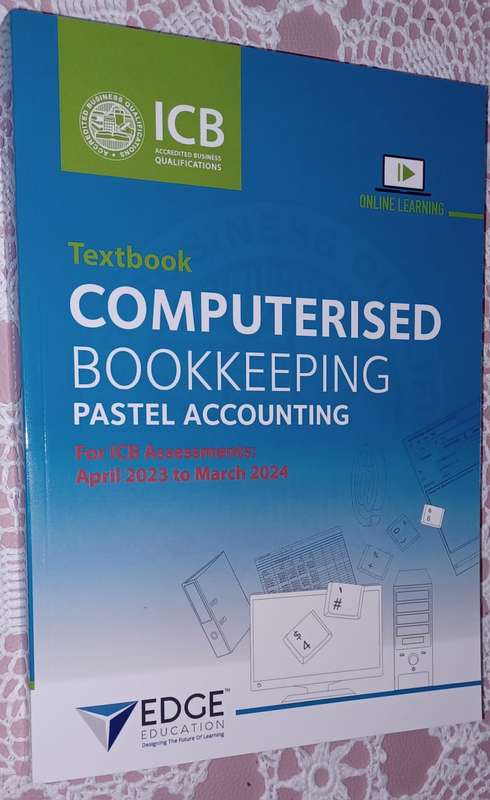 Computerised Bookkeeping , Pastel Accounting ICB