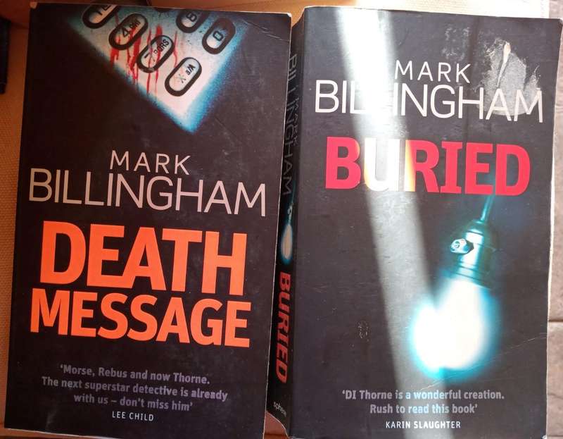 Death Message & Buried Mark Billingham