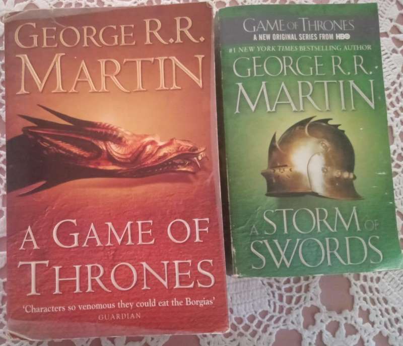 Storm of Swords & A Game of Thrones George R R Martin