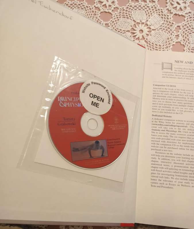 Principles of Anatomy & Physiology Tortora /Grabowski 10th Edition