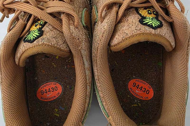 Nike Airforce 1 - Happy Pineapple Highly Collectable Nike made from Pineapple Leather