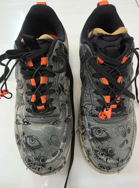 Nike Air Force 1 Experimental Halloween - Very Rare Highly Collectable ( Glow In the Dark)
