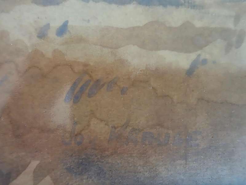 Joy Krause  Listed South African Artist - early 1900's water colour