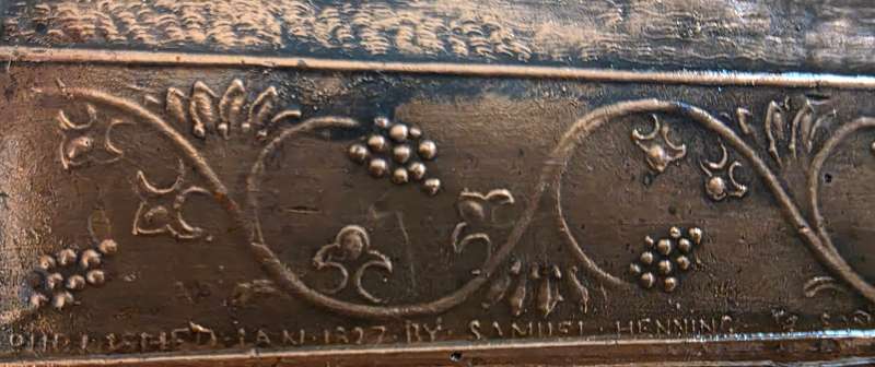 19Th Century Very Rare Coper Ingraved plagues. The Canterbury Tales & Cavalade Proceeding Robin Hoo
