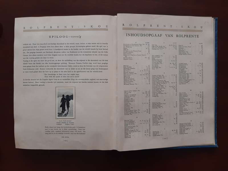 Rolprent Skou - MAX Cinema Cavalcade Tobacco Cards