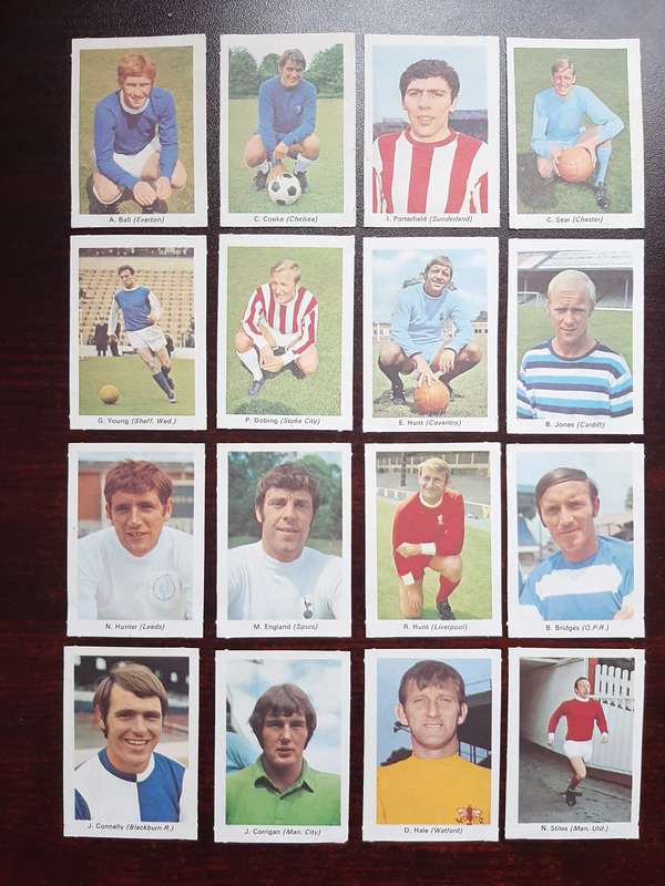 My Favourite Soccer Stars presented with Tiger (Blue backs - complete set)
