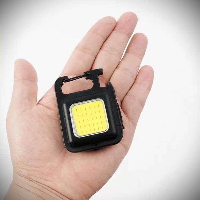 COB Rechargeable Keychain Light