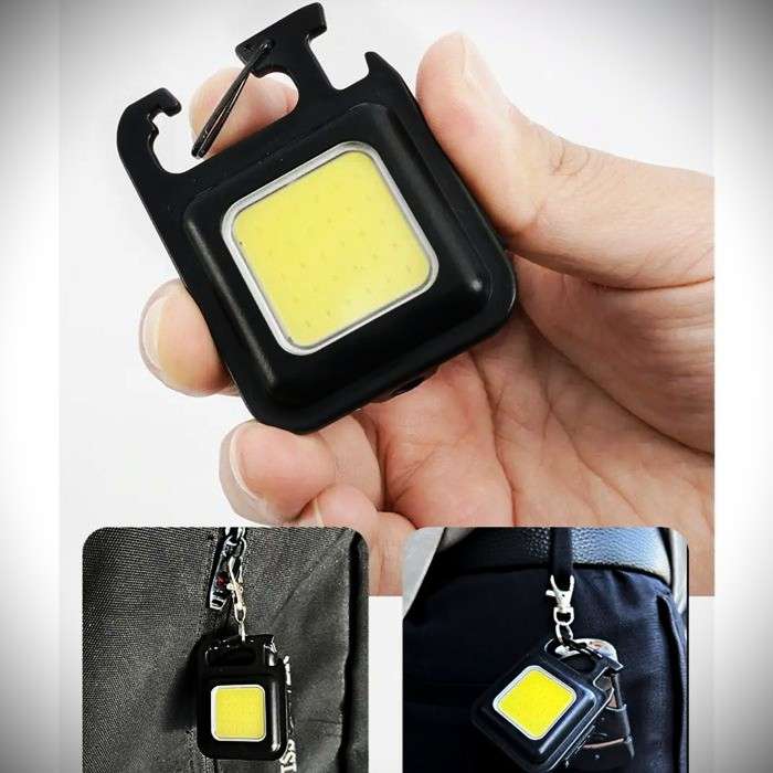 COB Rechargeable Keychain Light