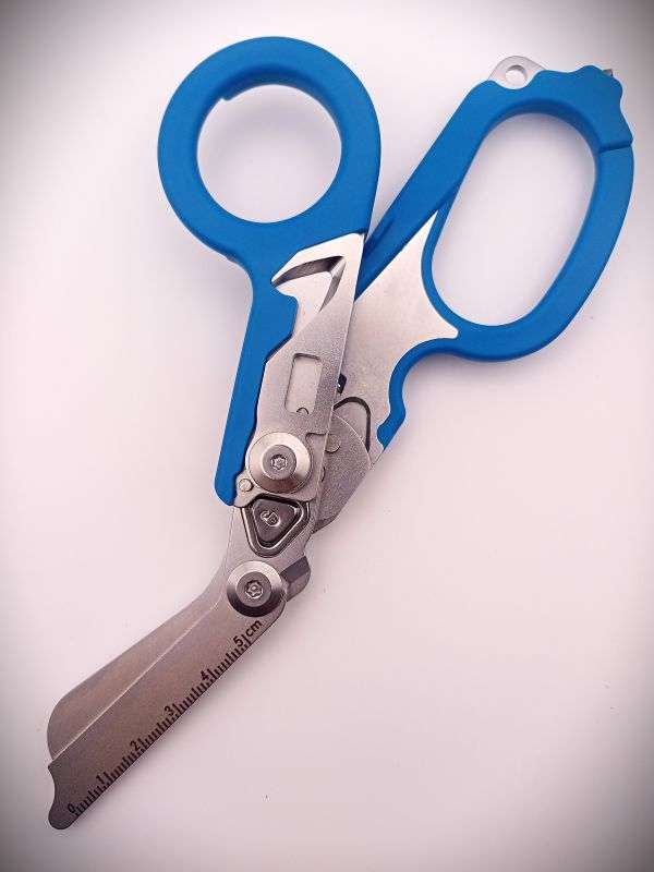 Multi-Functional Folding Tactical Emergency Response Shears (Blue)