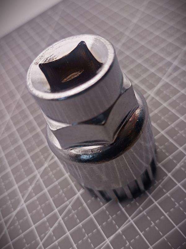 20-Tooth Cartridge Bottom Bracket Tool (Silver)