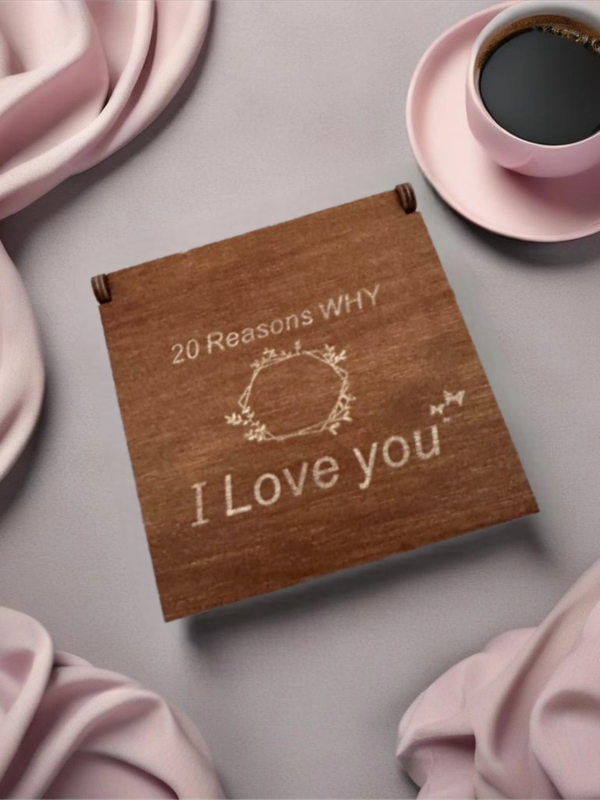 Reasons I Love You Wooden Puzzle