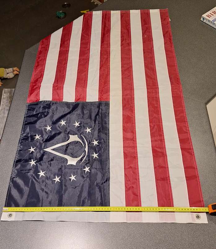 Assassin's Creed 3 collector's edition flag