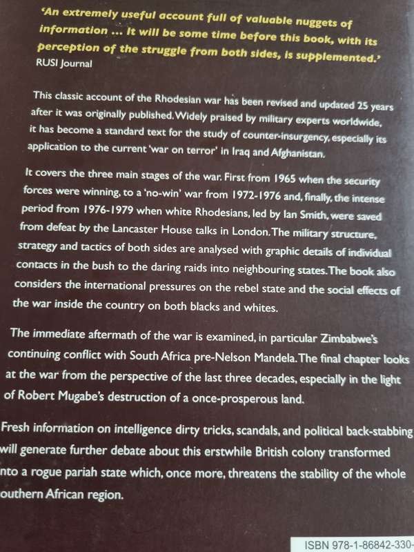 THE RHODESIAN WAR A MILITARY HISTORY PAUL MOORCRAFT & PETER McLAUGHLIN ( Rhodesia Zimbabwe )