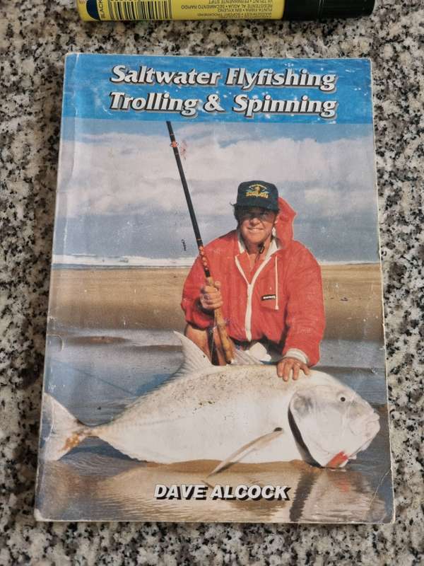 SALTWATER FLYFISHING TROLLING & SPINNING DAVE ALCOCK 1999 (  fishing )