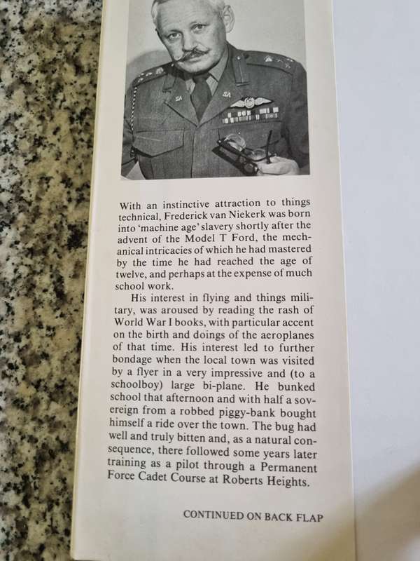 LAST BUT NOT LEAST Brig. F van NIEKERK The Wartime Story of 30 Squadron South African Air Force SAAF
