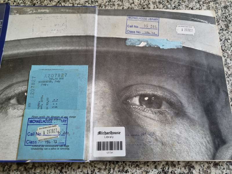 JODY AN AUTOBIOGRAPHY  ( Jody Schecter a South African Motor Racing Driver ) Note Ex School Library