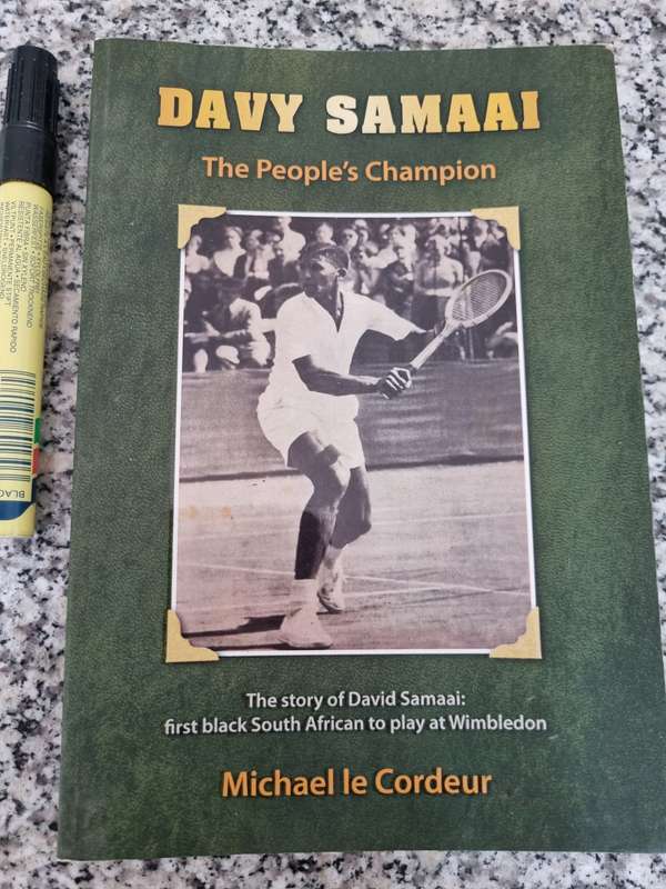 DAVY SAMAAI  People's Champion MICHAEL le CORDEUR First Black South African to play Wimbledon tennis