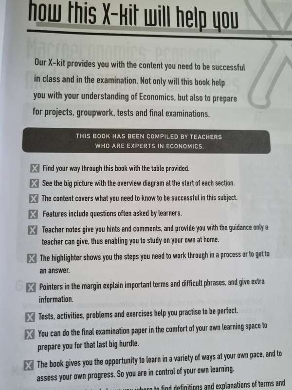 X-KIT ECONOMICS GRADE 12 FET PHASE CARYL GREYLING UWE MULLER JANIS POWELL XKIT X KIT