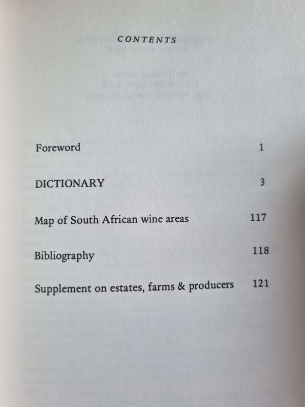 THE SOUTH AFRICAN WINE DICTIONARY E H BOLSMANN 1977