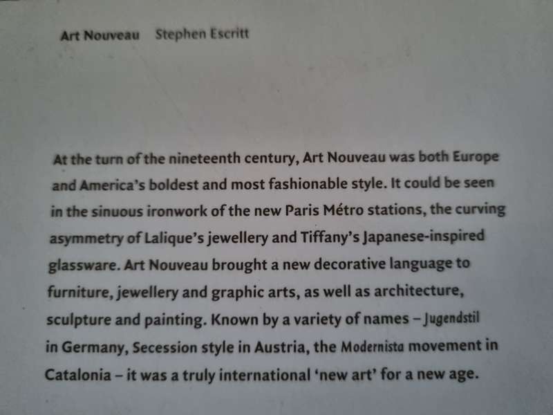 PHAIDON ART NOUVEAU STEPHEN ESCRITT