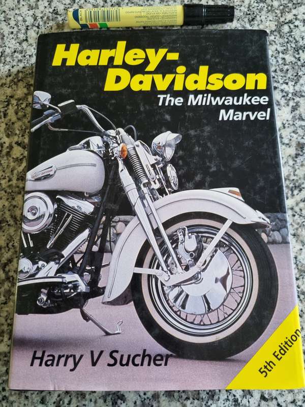 HARLEY DAVIDSON THE MILWAUKEE MARVEL HARRY V SUCHER 5th Revised Edition   (  Motorcycles bikes